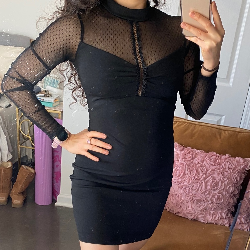 LITTLE BLACK LULU DRESS